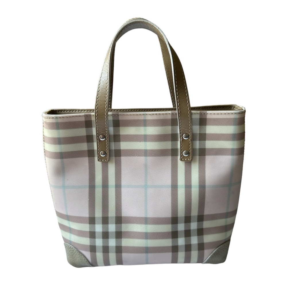 Burberry London Pink Candy Barbie Nova Check Tote Mini